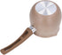 10cm Dia Nonstick Milk Pan, Aluminum Alloy Saucepan with Pour Spouts, Small Soup Pot