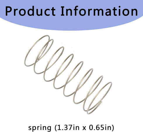 Coffee Machine Brew Basket Replacement Kits, Bottom Spring Loaded Stopper for Hamilton Beach Coffee Makers (2 Pcs)