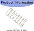 Coffee Machine Brew Basket Replacement Kits, Bottom Spring Loaded Stopper for Hamilton Beach Coffee Makers (2 Pcs)