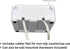 BrushHub 2 OralB Countertop Slot Family Electric Toothbrush Charger Holder and Bathroom Organizer, for Select