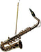 OnHoliday Music Tenor Saxophone Jazz Band Instrument Christmas Ornament, OGSA10T