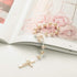 XINHUIDALSQ 50 Mini Baptism Rosary Acrylic Rosary for First Holy Communion, Baptism Party Gift, Christening Favors