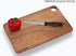Wooden Chopping Board - Natural Acacia Cutting Board for Kitchen Vegetables, Fruits & Cheese