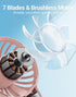 SWEETFULL Mini Portable Fan, Powerful Handheld Rechargeable Fan, 3 Speeds Personal Small Fan for Travel Makeup