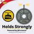 Command Micro Hooks, White, 3 Hooks, 4 Strips for Damage-Free Organizing