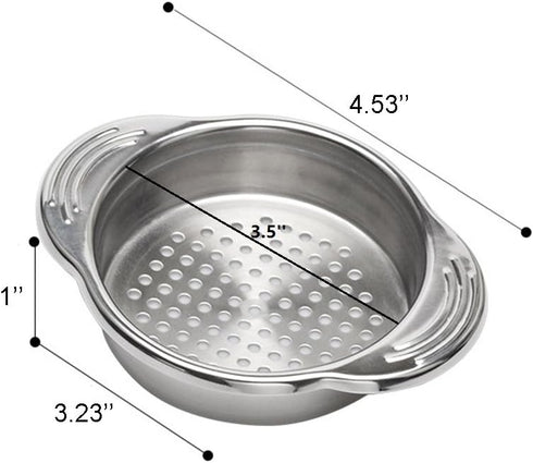 DEVILMAYCARE 2-Pack Stainless Steel Food Can Drainer Strainer, Kitchen Tools for Tuna Can Oil Press and Opener