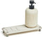 ZAZ Instant Dry Sink Caddy, Kitchen Sponge Soap Holder Dispenser, Fast Drying Stone for Bathroom, Fog Mist