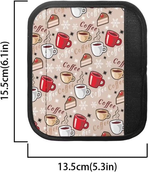 Coffee Design Fridge Door Handle Covers, 4PCS Protect Your Microwave Oven Refrigerator Dishwasher Door Handles