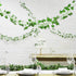 84Feet 12 Strands Hanging Vine Plants, Artificial Flowers Greenery Leaf Garland for Wedding Party Garden Decoration