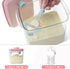1700ml 730g Ankou Formula Container - Airtight Formula Dispenser One Button Handy Milk Powder Container BPA-Free