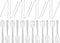 Party Essentials 20-Piece Plastic Party Buffet Serving Utensils Kit, Spoons/Forks/Tong