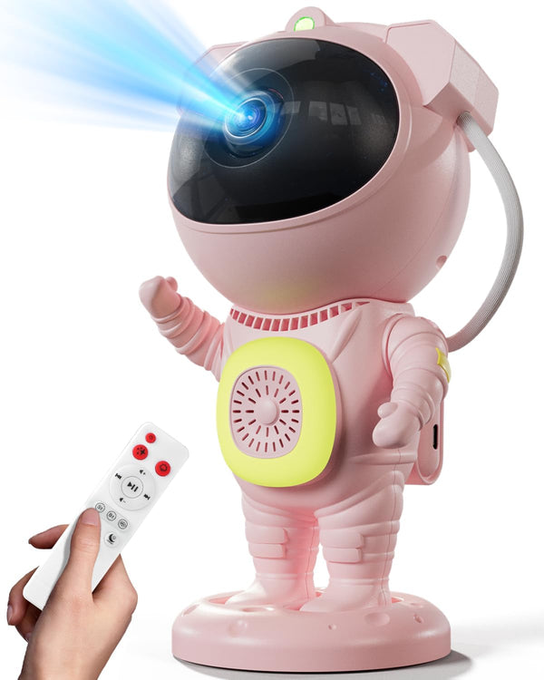 yiHuiya Galaxy Projector, Star Projector for Bedroom, Night Lights for Kids Room, White