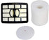 JJSS Filters for Shark Vacuum, Replacement HEPA Filter & Foam for Lift-Away 500 Series NV500 NV501 NV502