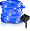 lychee 16.5ft Solar Rope Lights Outdoor with 50LED Waterproof Solar Power String, Ideal for Home Garden Party