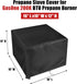 Outdoor Single Burner Stove Cover for GasOne 200K BTU Propane Burner, Waterproof Cover for Home Brewing, Turkey Fry