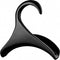 Bag-a-Vie Purse Hanger for Closet, Handbag Organizer Hooks for Hanging Bags & Purses, Black Plastic