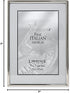 Lawrence Frames Simply Metal Picture Frame, Silver, 5 by 7-Inch