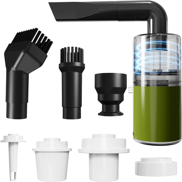 Portable Cordless Electric Air Pump, Handheld Vacuum Cleaner for Inflation, Deflation, and Vacuum Storage Bags