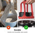 Pressure Cooker Sling, Silicone Bakeware for 6 Qt/8 Qt Instant Pot, Anti-scalding Bakeware Lifter Steamer Rack, Red