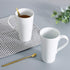 Large Coffee Mugs Set, 16 OZ Tall Coffee Cups with Handle, White Coffee Mugs Set of 4 for Coffee, Tea, Cocoa