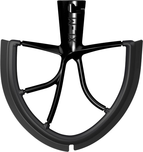 New Metro Design XL-MAX Metal Beater Blade for KitchenAid 5+, 6, 7, 8-Quart Stand Mixers, Black