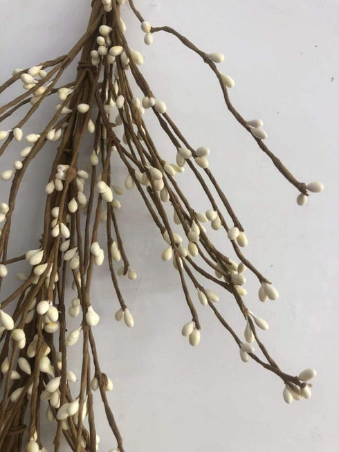 NeoL'artes 60 inch Pip Berry Garland for Holiday Craft Dcor or Celebrations Embellishing (Cream White) Easter Farmhouse