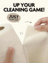 40 10'' 10'', (2 Fantasticlean Tear-Away Dish Cloth - Sheets - by Reusable Washable Kitchen Towel Rolls, Super