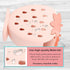 AKOAK 1 Pack Strawberry Cutlery Storage Box, Suitable for Storing Spoons, Chopsticks, Knives, and Utensils