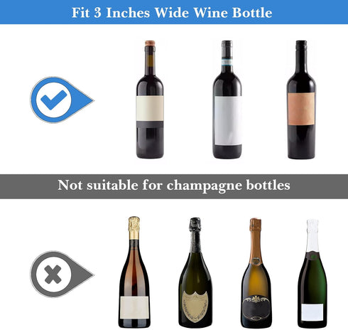 Wine Travel Carrier & Cooler Bag, Insulated Neoprene Hand Bag for Travel, Wine Bottle Carrying Tote Picnic Cooler with