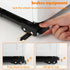 LUCKUP Heavy Duty Appliance Rollers, Extendable Mobile Fridge Base, Furniture Sliders for Refrigerators, 660 lbs Support