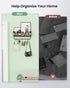 Key Holder for Wall - Self Adhesive Key Holder Wall Mount with 5 Key Hooks, Mail Organizer Wall Mounted, Key Hanger for