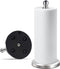 DAWNER Paper Towel Holder Countertop with Weighted Suction Cup Base, Stainless Steel Freestanding Holder for Kitchen