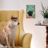 GLOBLELAND "A House Without A Dog is Like a Garden Without Flower" Vintage Black Dog Metal Sign for Home