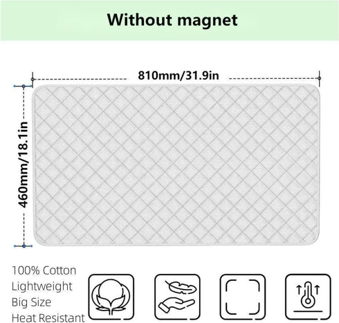 Portable Ironing Pad, Foldable Ironing Pad Blanket Suitable for Washer Dryer Desktop Countertop Small Household Ironing Board by BORDSTRACT
