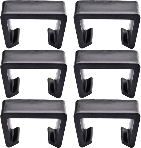 Wicker Patio Furniture Clips, Chair Couch Clip Sectional Connector for Outdoor Garden Rattan Furniture, 6 Pieces