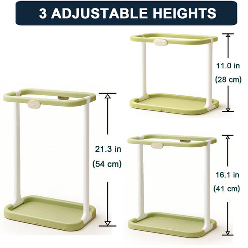 15PCS Portable Trash Bag Holder Foldable & Lightweight Trash Bag Stand, Collapsible Trash Can for Camping, Outdoor, Car