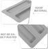 Tofficu Toaster Dust Cover, 2 Slice Silicone Bread Maker Cover for Sandwich Machine Accessories