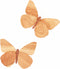 Telinego 2 Pack Handmade Wooden Butterfly Wall Art Hanging Decor Butterflies Wall Art
