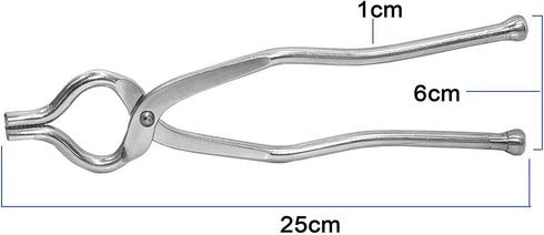 Stainless Steel Tongs/Utensil Holder with Handle, Smart Kitchen Tool for Cooking