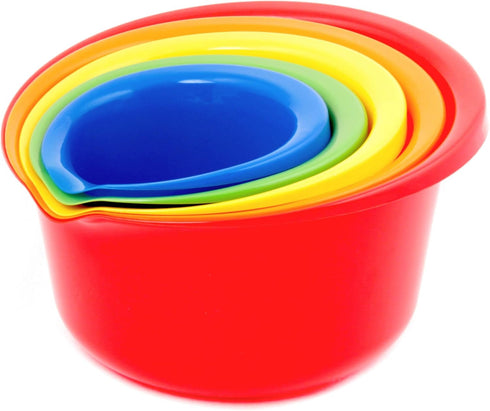Chef Craft Select Plastic Mixing Bowl, 9 Quart Capacity, Blue