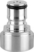 Kegco KMKCAL Keg Coupler Adapter, Liquid, Stainless Steel