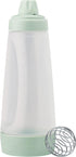 Whiskware Pancake Batter Bottle with BlenderBall Wire Whisk, Dispenser Bottle for Baking Pancakes, Cupcakes, Muffins