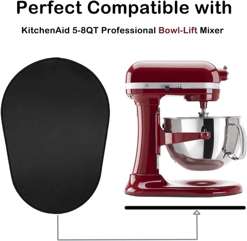 Mixer Sliding Mats for Kitchen aid Stand Mixer With 2 Grey Mixer Accessories,Kitchen Appliance Slide Mats Pads Compatible with Kitchen aid 5-8QT Bowl-Lift Stand Professional Mixer