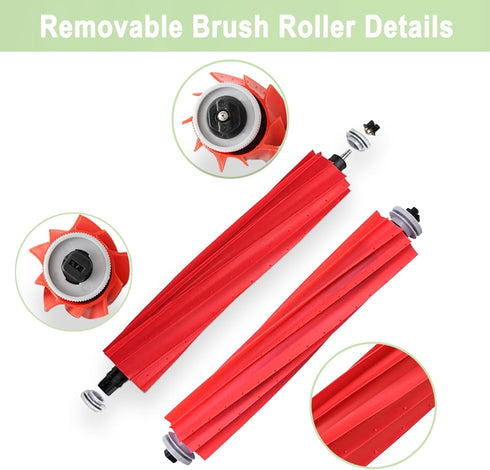 17 Pack Roborock Q7 Replacement Parts for Roborock Q7 Q7+ Q7 Max Q7 Max+ Vacuum Cleaner