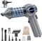 LOQFGDW Handheld Car Vacuum Portable CordlessEquipped with a one-Touch Window Breaker and Seatbelt