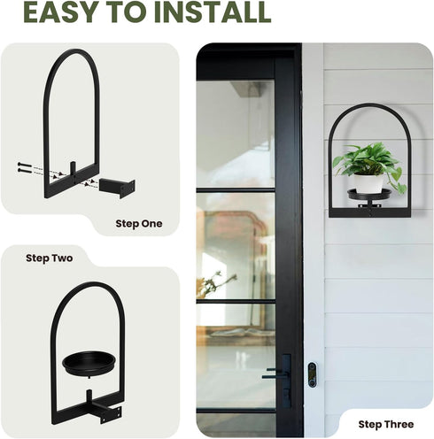 Set 2, Wall Planters for Indoor Plants Shelves of Hanging Planter for Indoor Plant Stand Plants Wall Decor - Premium