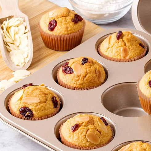 Gifbera Natural Cupcake Liners, Standard Baking Cups, 400-Count, Unbleached, No Smell Paper
