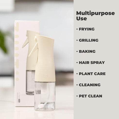 Zuutii Oil Sprayer for Cooking, 170ml Olive Oil Spray Bottle for Salad, BBQ, and Baking
