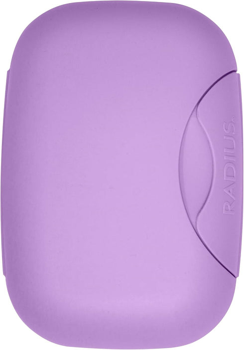 RADIUS Soap Travel Case, BPA-Free Recycled Plastic, Leakproof, Portable for Bathroom, Gym,