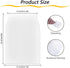 Aecsze 6 Pack 6x8 Inches Nut Milk Bag Reusable Food Strainers, Fine Nylon Mesh Nutmilk Mesh Bag for Straining